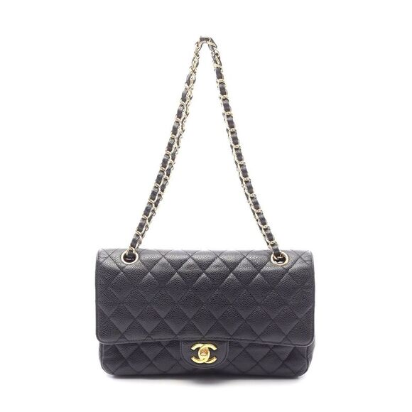 Chanel Matelasse Leather Shoulder Bag Black - Picture 1 of 10